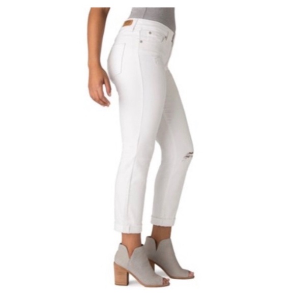 Levi's Pants - Levi’s Signature Cuffed Distressed Denim Plus size